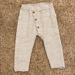 ZARA BOYS GRAY HAREM PANTS |  18-24M